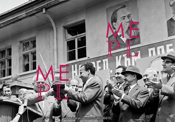 : N.S. Khrushchev visiting Bulgaria : N.S. Khrushchev visiting Bulgaria