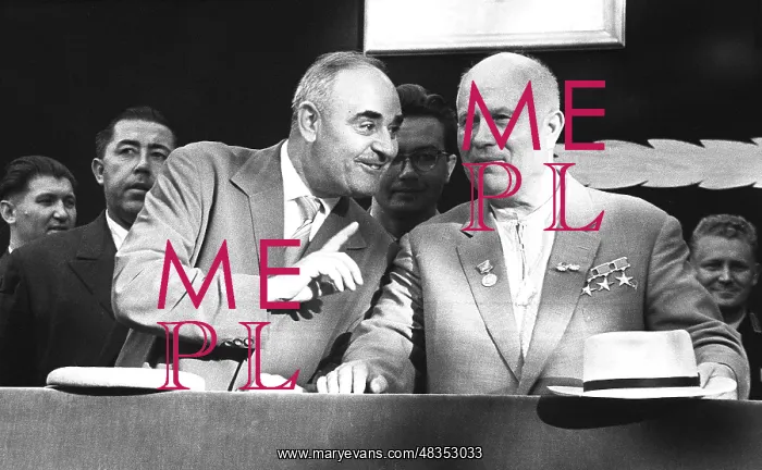 : N.S. Khrushchev visiting Romania : N.S. Khrushchev visiting Romania