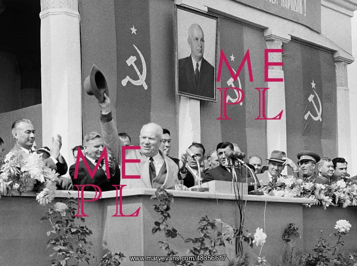 : N.S. Khrushchev visiting Uzbek SSR : N.S. Khrushchev visiting Uzbek SSR