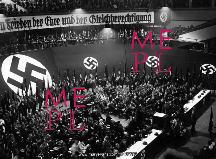 : NSDAP election rally, 1933 : NSDAP election rally, 1933