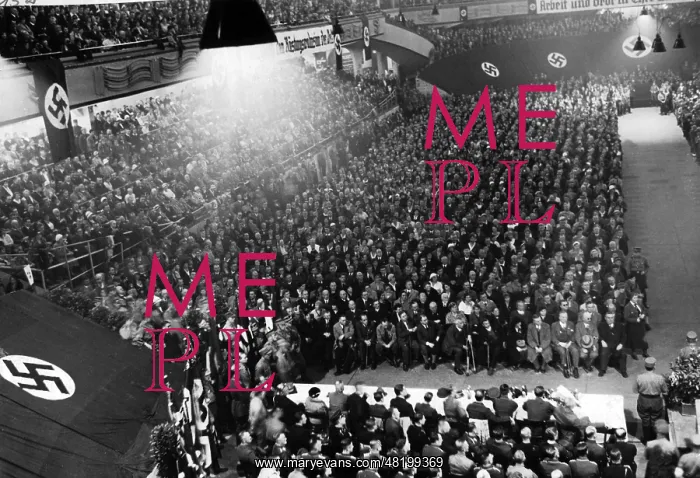 : NSDAP election rally, 1933 : NSDAP election rally, 1933