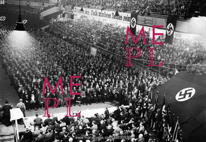 : NSDAP election rally, 1933 : NSDAP election rally, 1933