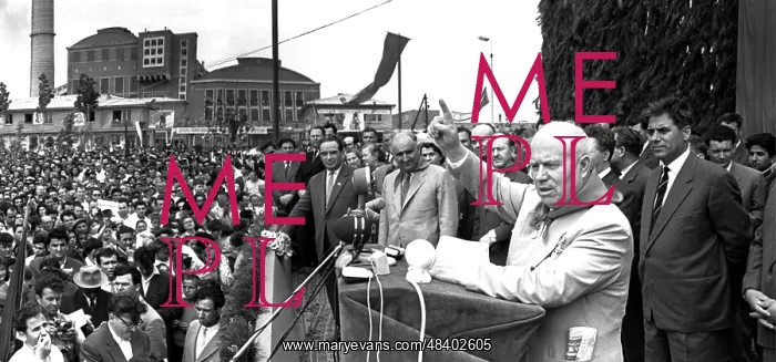 : N.S.Khrushchev visiting Bulgaria : N.S.Khrushchev visiting Bulgaria