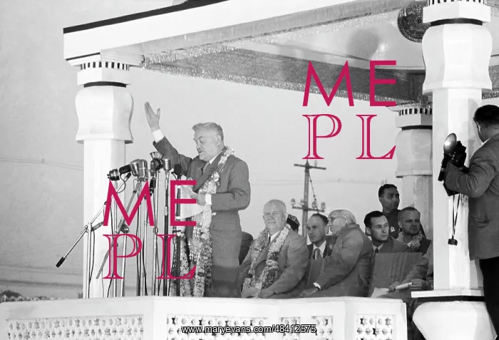 : N.S.Khrushchev's visit to India : N.S.Khrushchev's visit to India