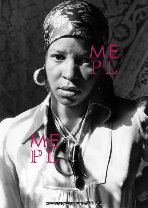 : Ntozake Shange, ca. 1977.. ? : Ntozake Shange, ca. 1977.. ?