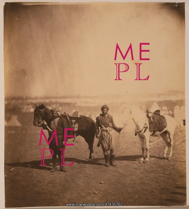 : Nubian servants & horses : Nubian servants & horses