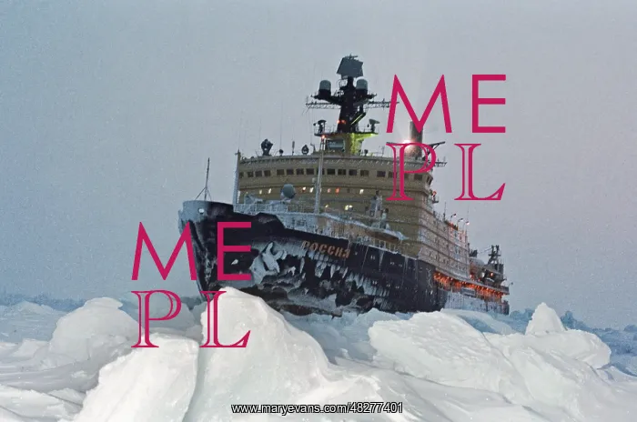 : Nuclear-powered ice-breaker Rossia, 1986 : Nuclear-powered ice-breaker Rossia, 1986