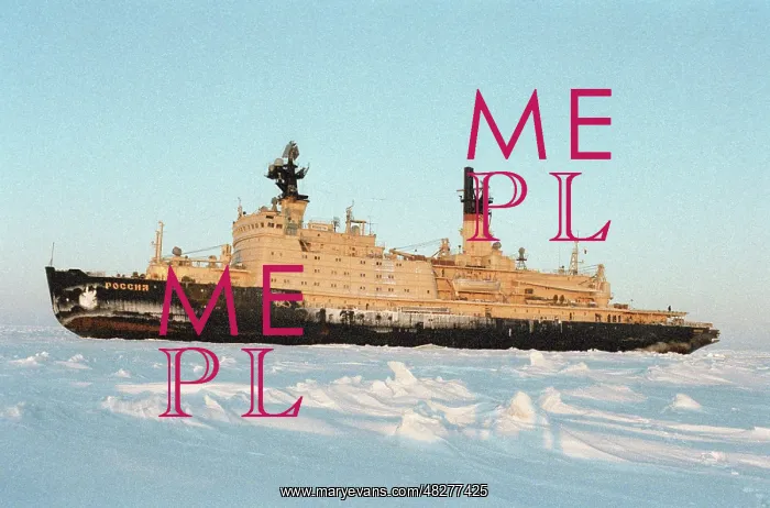 : Nuclear-powered ice-breaker Rossia, 1986 : Nuclear-powered ice-breaker Rossia, 1986