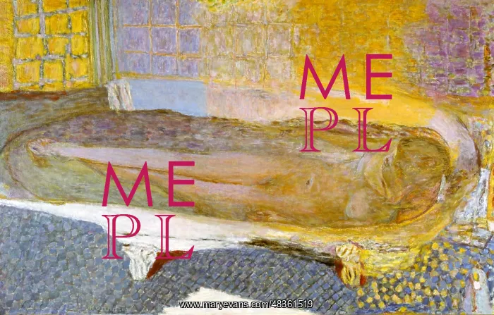 : Nude in the Bath Artist: Pierre Bonnard : Nude in the Bath Artist: Pierre Bonnard