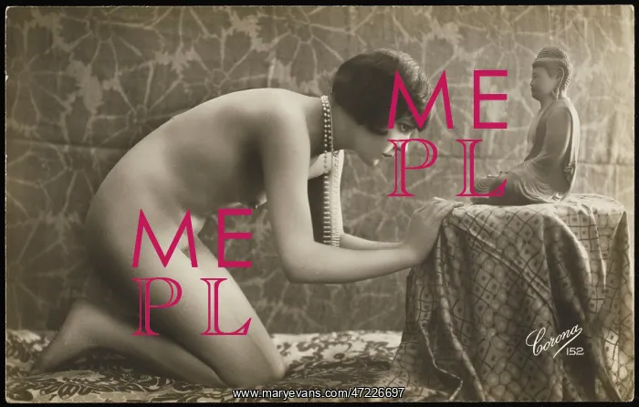 : NUDE DEVOTEE OF BUDDHA : NUDE DEVOTEE OF BUDDHA