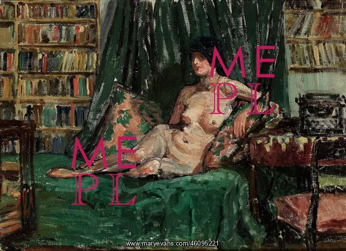 : Nude in a library : Nude in a library