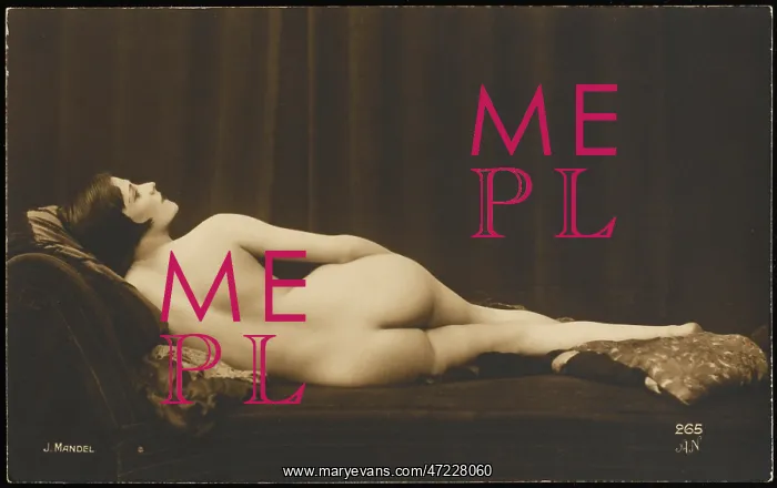  : NUDE RECLINES ON SOFA