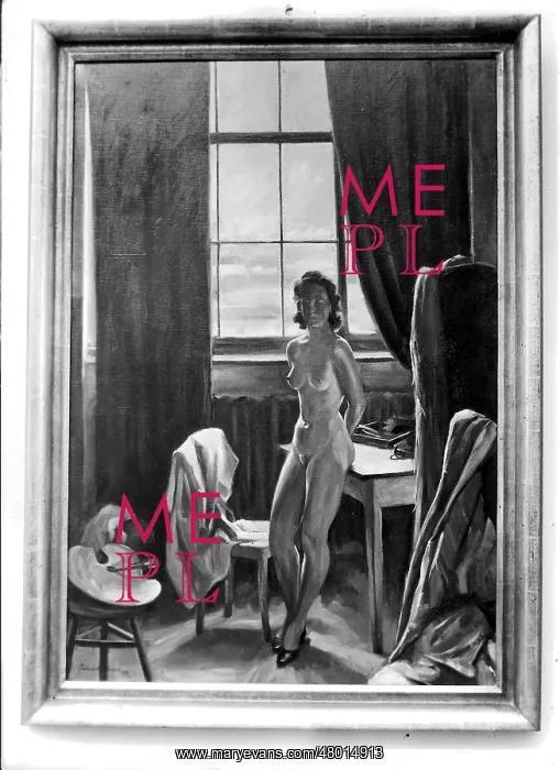 : Nude in the studio by Richard Blume : Nude in the studio by Richard Blume