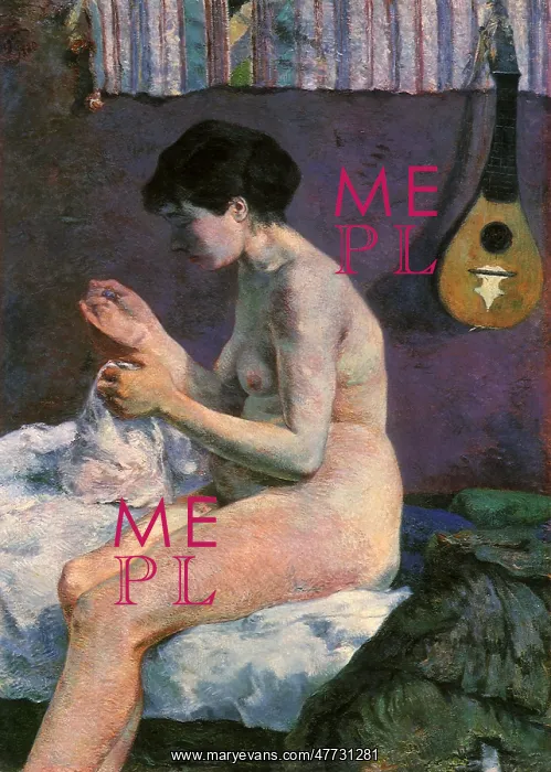  : Nude Study, by Gauguin