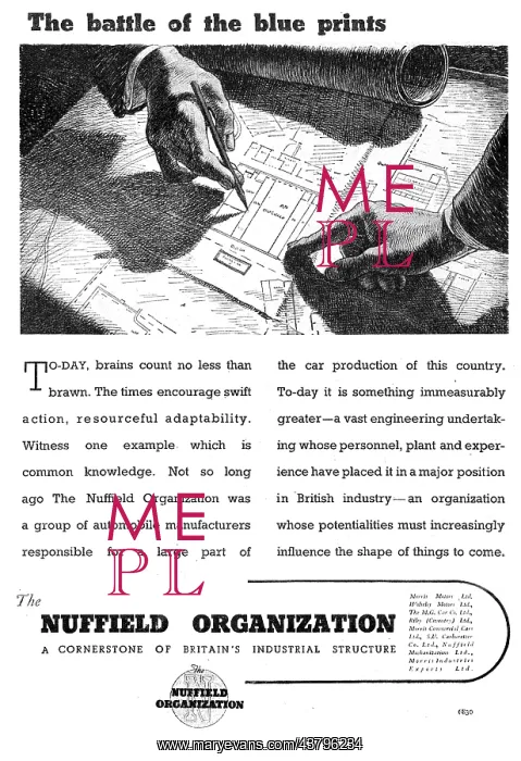 : The Nuffield Organization 1943 : The Nuffield Organization 1943