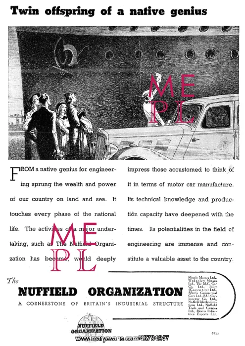 : The Nuffield Organization : The Nuffield Organization