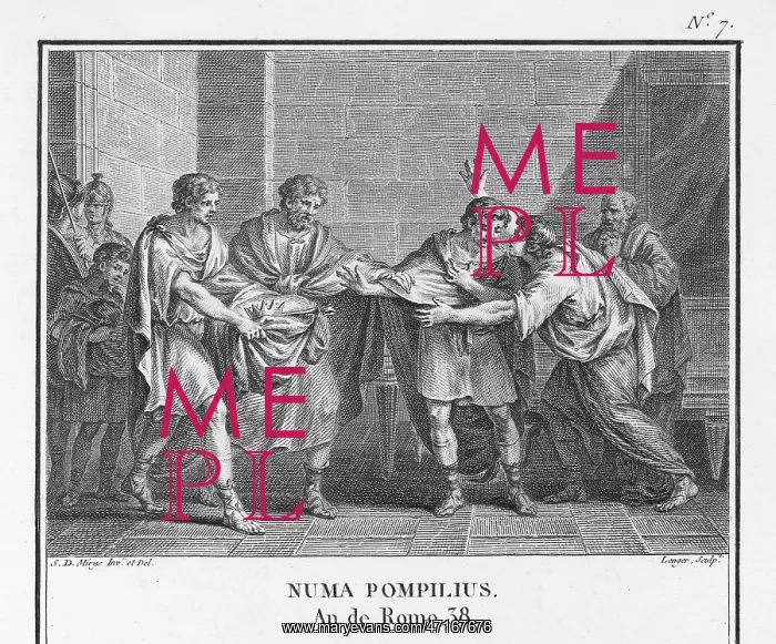 : Numa Pompilius becomes ruler of Ancient Rome : Numa Pompilius becomes ruler of Ancient Rome