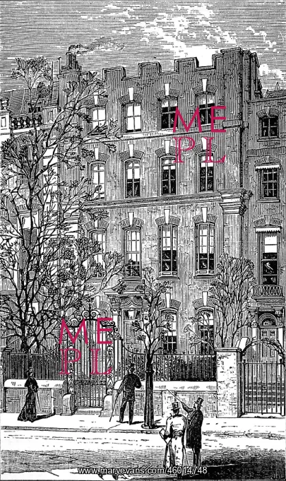 : Number 4, Cheyne Walk, Chelsea 1881 : Number 4, Cheyne Walk, Chelsea 1881