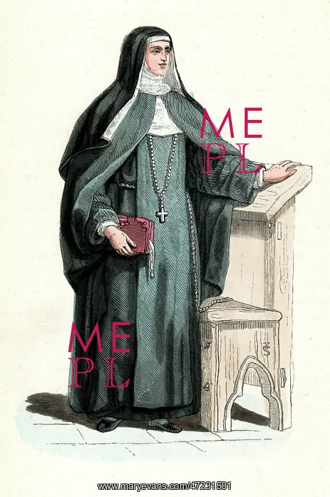 : NUN OF SAINT CLARE : NUN OF SAINT CLARE