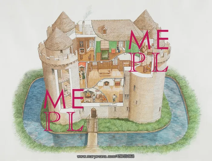 : Nunney Castle : Nunney Castle