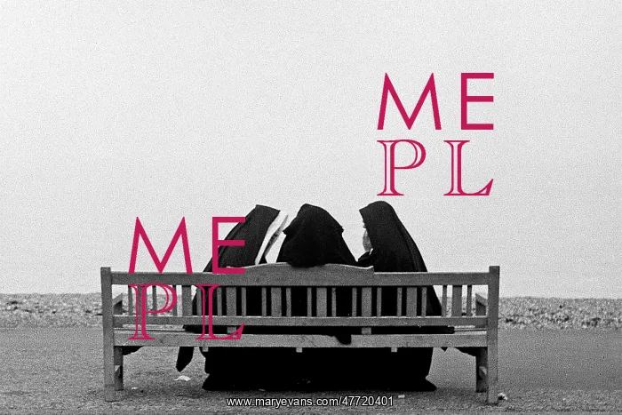  : Nuns on a bench at Deal, Kent
