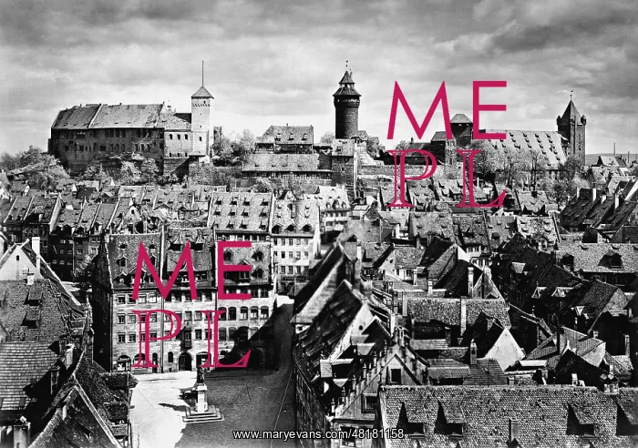 : Nuremberg Castle, 1941 : Nuremberg Castle, 1941