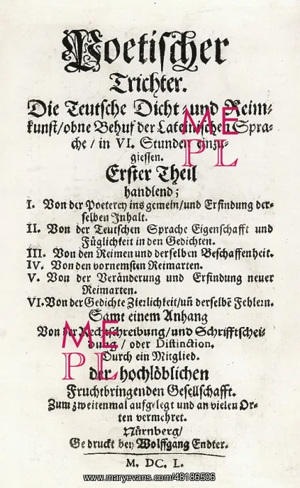 : Nuremberg Funnel, title page : Nuremberg Funnel, title page