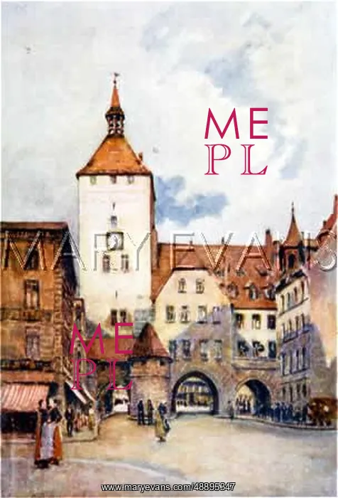 : NUREMBERG / SPITTLERTURM : NUREMBERG / SPITTLERTURM