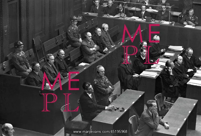 : Nuremberg trial against Friedrich Flick : Nuremberg trial against Friedrich Flick