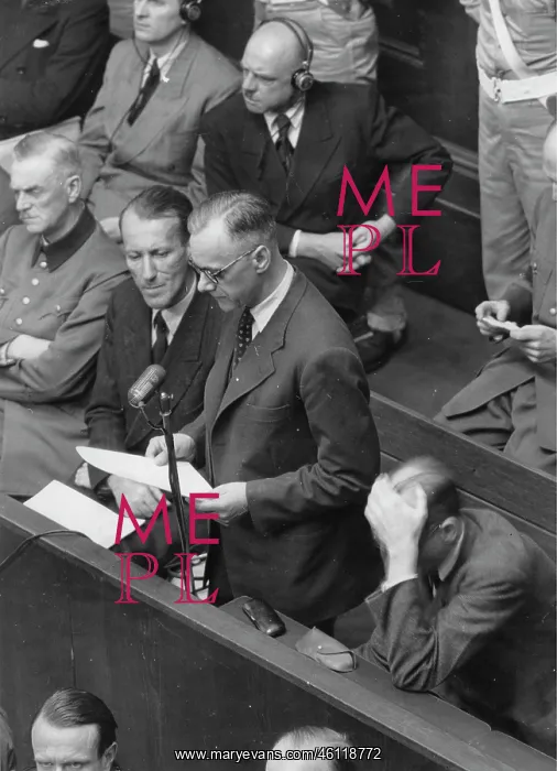 : Nuremberg Trials. Alfred Rosenberg makes his : Nuremberg Trials. Alfred Rosenberg makes his