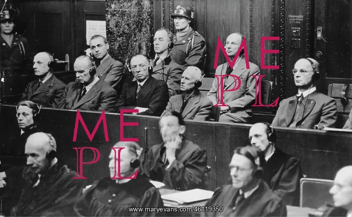 : Nuremberg Trials. First row (left to right) : Nuremberg Trials. First row (left to right)