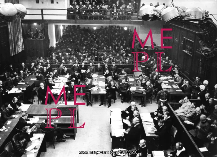 : Nuremberg War Crimes Trials - opening : Nuremberg War Crimes Trials - opening