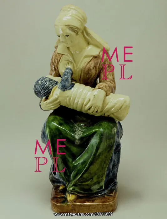 : The Nurse. Anonymous after Bernard Palissy (1510- c.1590) : The Nurse. Anonymous after Bernard Palissy (1510- c.1590)