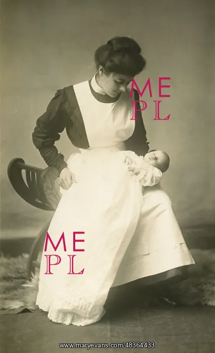 : Nurse with baby : Nurse with baby