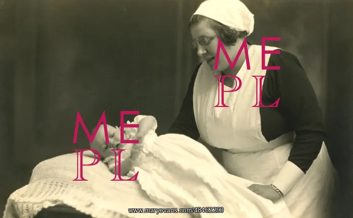: Nurse with baby : Nurse with baby