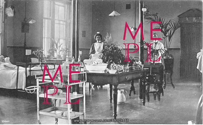 : Nurse on male ward : Nurse on male ward