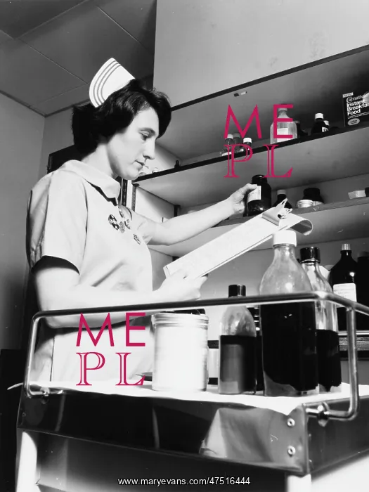 : Nurse at the Medical Centre, Hendon : Nurse at the Medical Centre, Hendon