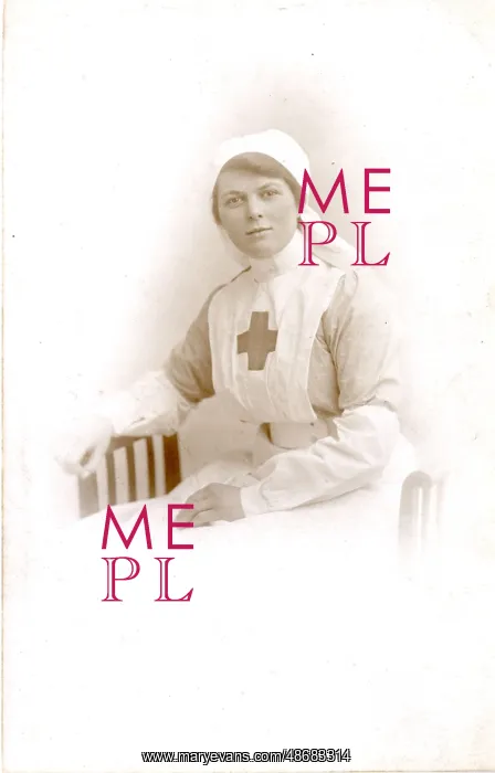 : Nurse Seated Portrait : Nurse Seated Portrait