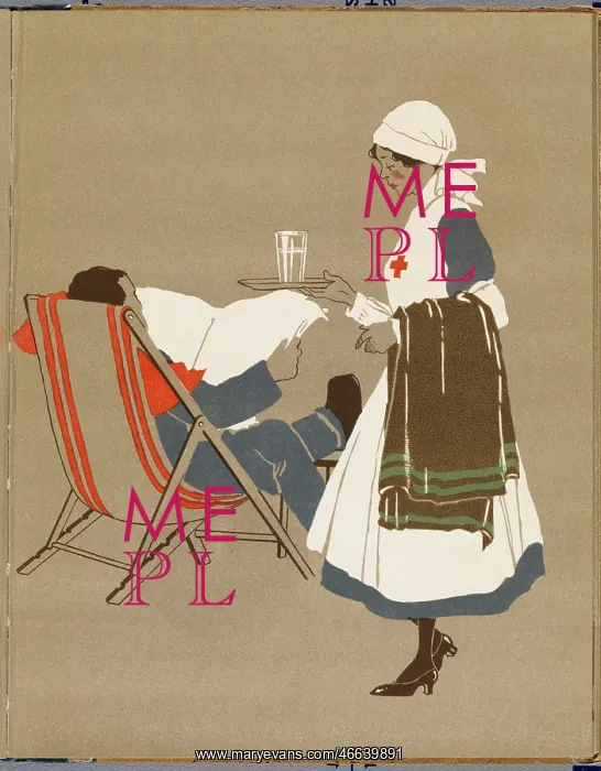  : NURSE & WOUNDED SOLDIER