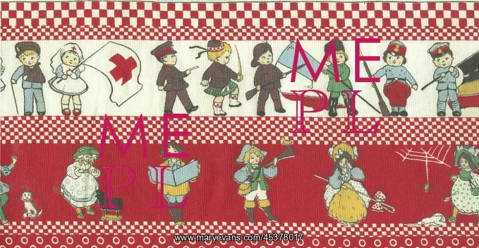  : Nursery Fabric Frieze
