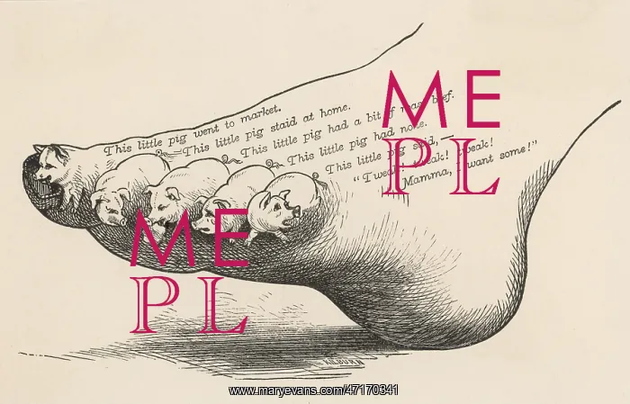 : Nursery rhyme, This Little Pig : Nursery rhyme, This Little Pig