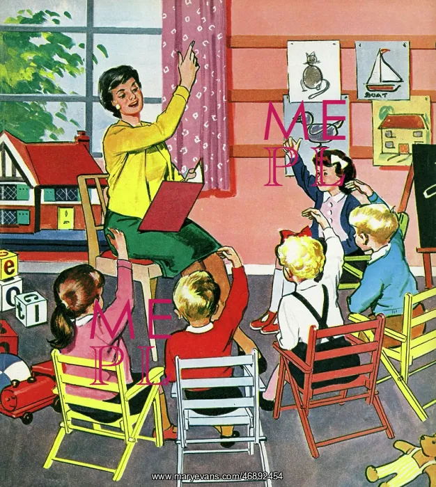 : The Nursery School Teacher : The Nursery School Teacher