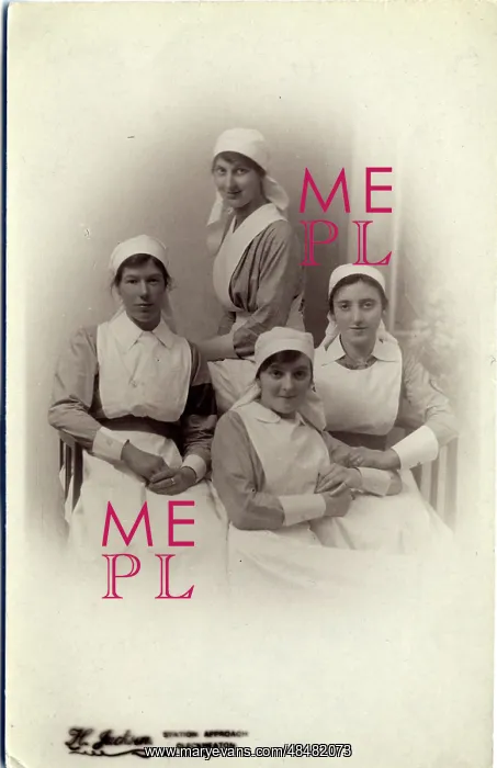 : Nurses, Cleckheaton, Yorkshire : Nurses, Cleckheaton, Yorkshire