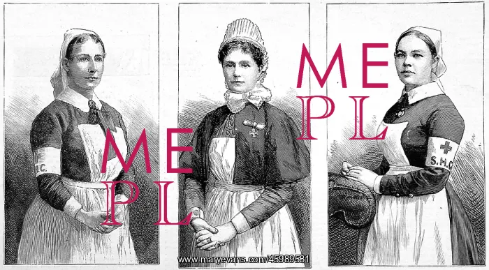 : Nurses decorated with the Royal Red Cross : Nurses decorated with the Royal Red Cross