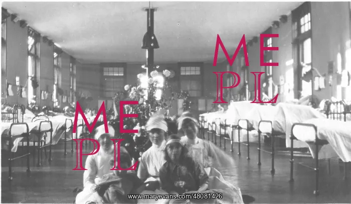 : Nurses and patients in ward : Nurses and patients in ward