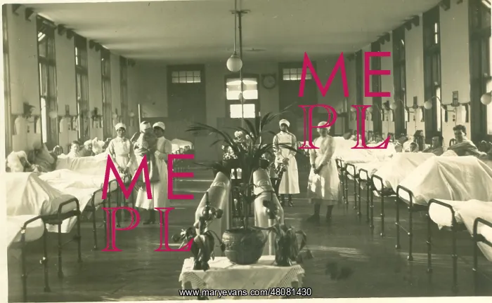 : Nurses and patients in ward : Nurses and patients in ward