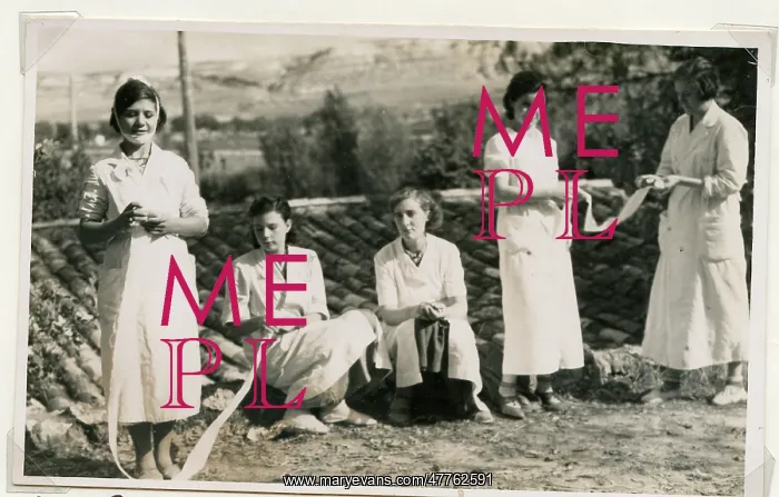 : Nursing Class Taken by Ann Murray, 1937 : Nursing Class Taken by Ann Murray, 1937