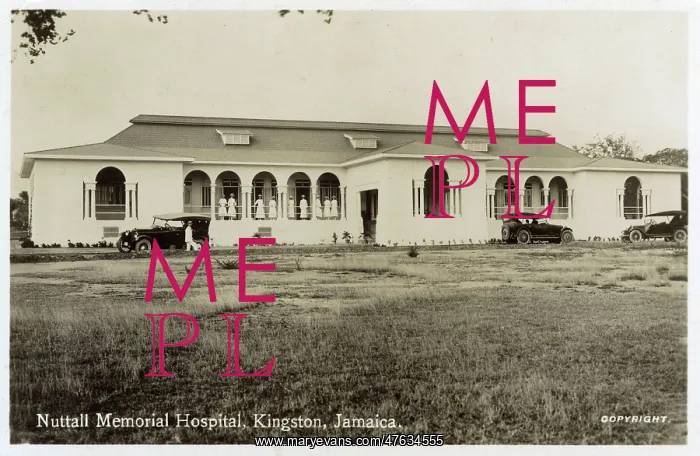 : Nuttall Memorial Hospital, Kingston, Jamaica, West Indies : Nuttall Memorial Hospital, Kingston, Jamaica, West Indies