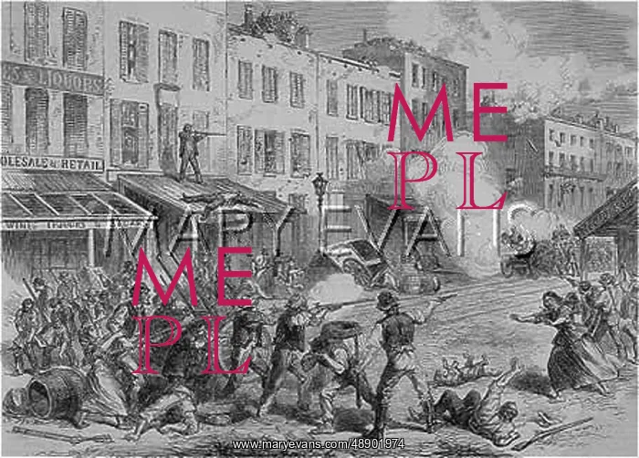 : NYC DRAFT RIOTS 1863 : NYC DRAFT RIOTS 1863