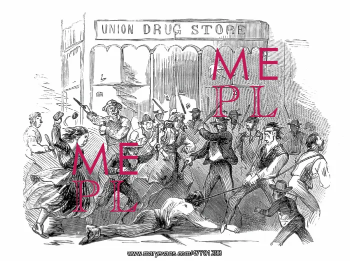 : NYC Draft Riots, The Killing of Henry O'Brien, 1863 : NYC Draft Riots, The Killing of Henry O'Brien, 1863